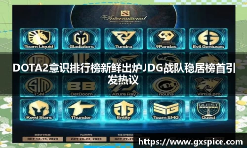 DOTA2意识排行榜新鲜出炉JDG战队稳居榜首引发热议